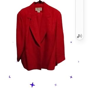 St. Anthony's women  2pc dark. Red Suit sz.26